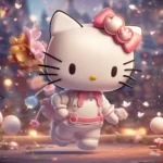 Wallpaper:8gou3l7op8q= Hello Kitty Embracing Cuteness