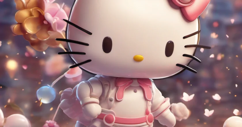 Wallpaper:8gou3l7op8q= Hello Kitty Embracing Cuteness