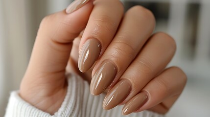 How to get the perfect light brown nails color backstageviral.com