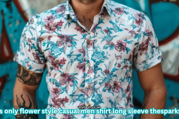 299 rs only flower style casual men shirt long sleeve thesparkshop.in